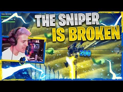 THE SNIPER IS BROKEN?! Fortnite Chapter 2 W/ Reverse2k & Nate Hill