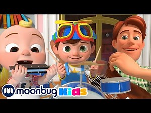 Father and Sons Song! ‪@CoComelon‬ | ABC 123 Moonbug Kids | Fun Cartoons