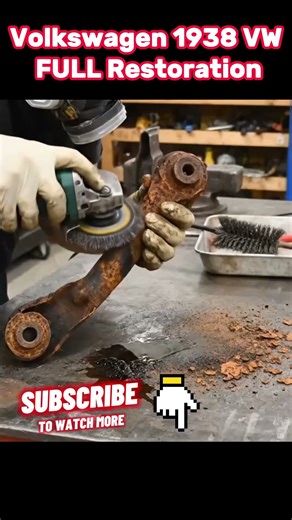 Junkyard Volkswagen 1938 VW FULL Restoration