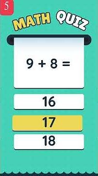 Ultimate Math Quiz for Kids! 🔢 Fun Brain Teasers & Trivia #quiz #maths