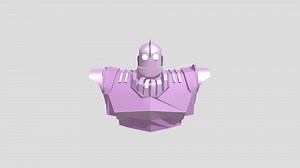 Pink robot - 3D model by aylinfarbagha