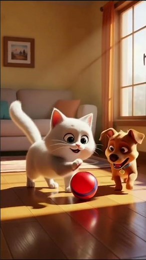 Cute Cat and Dog Playing Together 😻🐶 | Funny Pet Moments