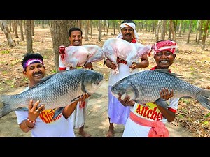 Mutton Curry & Katla Posto Recipe cooking for village people | villfood Kitchen