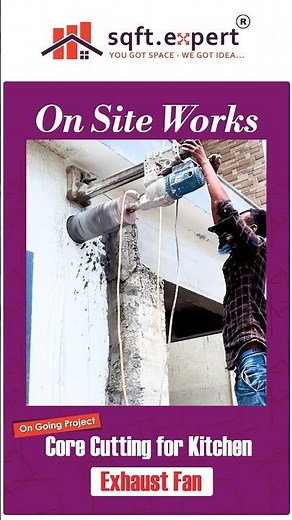 What is Core Cutting? | Construction Site Real Demo | sqft.expert