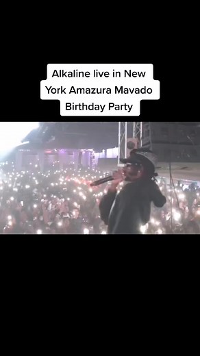 Alkaline Performance at Mavado Birthday Celebration