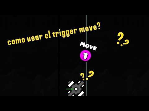 tutorial de como usar el trigger move en gd #tutoriales
