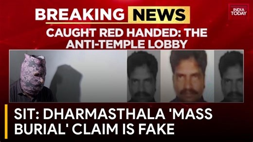 Dharmasthala conspiracy: SIT report exposes 'mass burial' lie factory and anti-temple plot