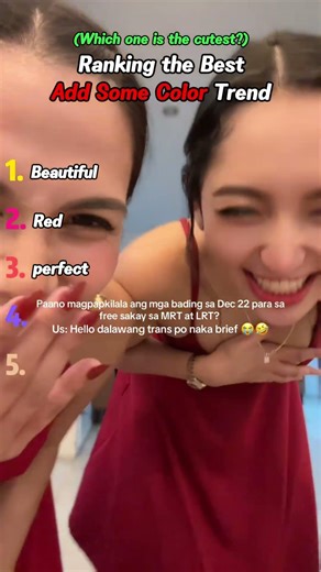 Ranking The Best Add Some Color Trend ✨#tiktoktrend #fypシ゚viral #ranking #usa #addsomecolor