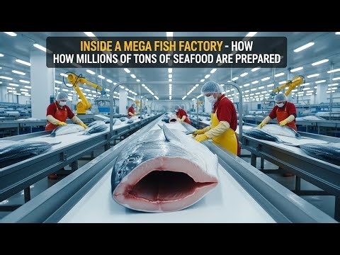 Inside a Mega Fish Factory – How Millions of Tons of Seafood Are Prepared