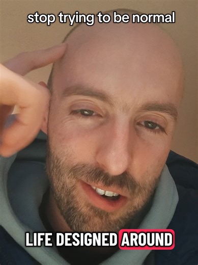 if you are autistic stop trying to be normal