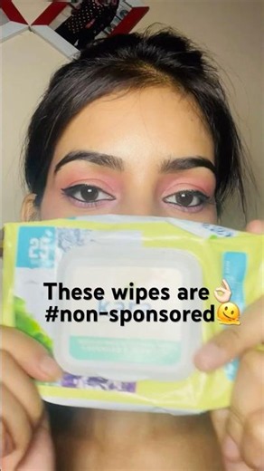 Kara Beauty Micellar Makeup Remover Wipes - honest review #shorts #viralvideo #shortsviral #viral