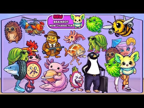 Merge Fellas Italian Brainrot - New Characters | New Mode Maker - Max Level Gameplay part 2