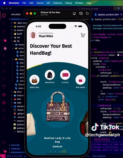 Time is money. Flutter delivers apps faster, smarter, and ready for both iOS & Android. Don’t just dream it..launch it. Reach out now to start building. #TechSolutions #FlutterDev #Efficiency #appdevelopment #programming #freelancer #tiktokcreatorsearchinsightsincentive