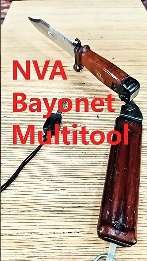 NVA Bajonett / AK74 / AK47 Survival Knife | Multifunktional