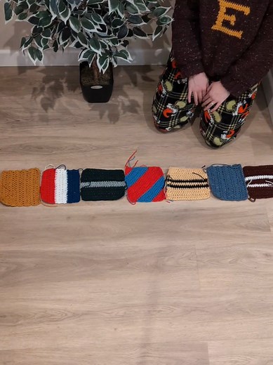 Crocheting a Ron Weasley Blanket During Harry Potter Marathon