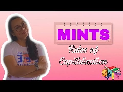 What are the Rules of Capitalization? || MINTS || How to use MINTS correctly?