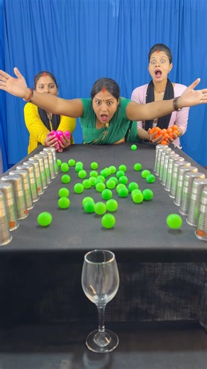 Amazing malti color boll roll family challenge✅ #shorts #game