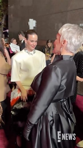 BEST OF SARAH PAULSON on Instagram: "NEW | Sarah Paulson and Glenn Close have arrived at the world premiere of #AllsFair in Los Angeles! @mssarahcatharinepaulson @glennclose @allsfaironhulu"