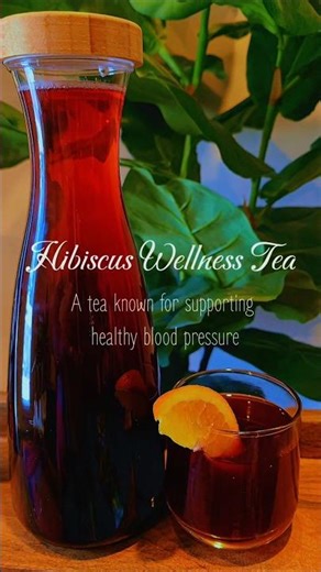 How to Make Hibiscus Tea #herbalism #bloodpressure #herbaltea #wellnesstips