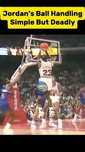 Simple moves. Deadly results.Michael Jordan shows how elite ball handling, control
