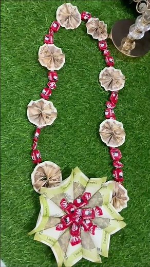 money garland tutorial #wedding #weddinggift #garland