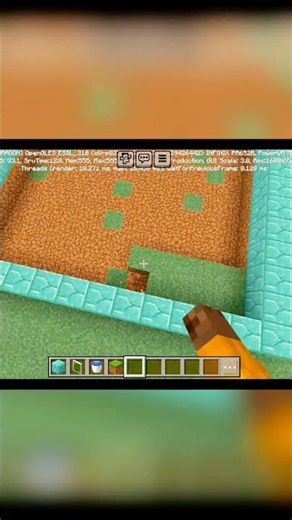 TROTUAL OF SWIMMING POOL IM MINECRAFT.#trickshots #trending #minecraft #trotual