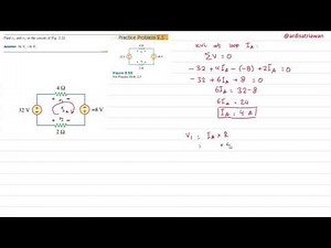 Practice Problem 2.5 Fundamental of Electric Circuits (Alexander - Sadiku)
