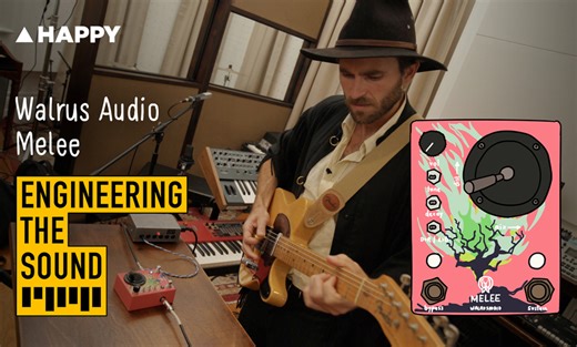 Walrus Audio Melee: A Brand New Retro Designed Pedal That is a Wall Of Sound