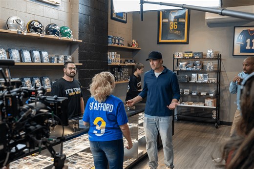 NFL MVP Matthew Stafford stars in new Topps MVP Buyback program