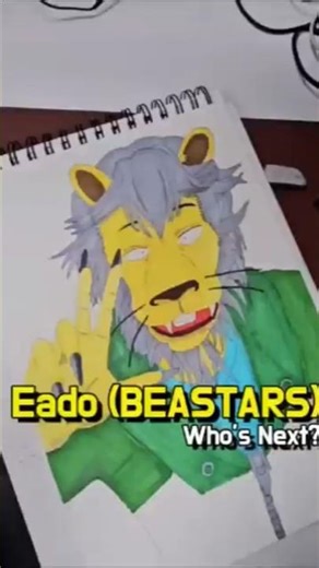 Eado (BEASTARS) — Who’s Next? #BEASTARS #Eado #BeastComplex #Fanart #Drawing #Shorts