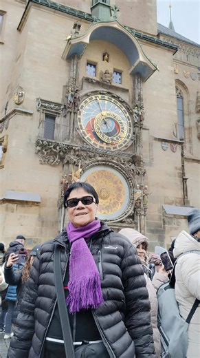 The Prague Astronomical Clock (Orloj), installed in 1410, is the world's oldest functional astronomical clock, located on the Old Town Hall. It features a mechanical,, 600-year-old, 3-part mechanism: an astronomical dial showing Sun/Moon positions, an hourly "Walk of the Apostles" show, and a 19th-century calendar dial. 11/2023... | Vio Ontiveros