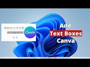 How to Add Text Boxes in Canva