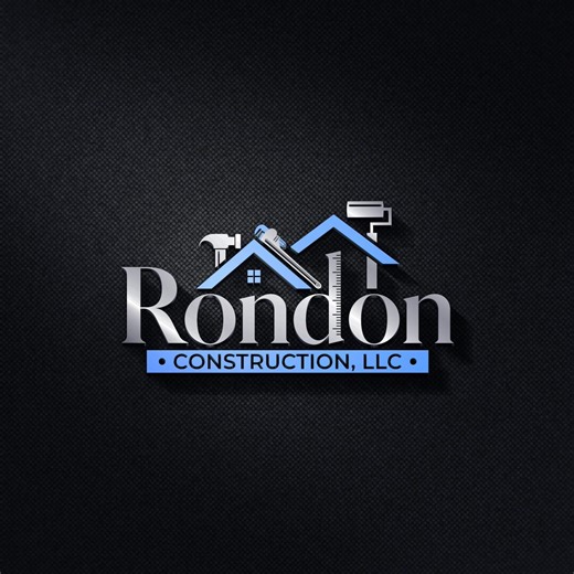 Modern Construction Logo Design for Contractors | Handyman, Builder, Roofing & Home Repair Business Logo | Premade Customizable Logo - Etsy