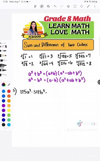 MATH VIDEO LESSONS on TikTok