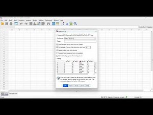 How to import an Excel file into SPSS. | SPSS Tutorial.