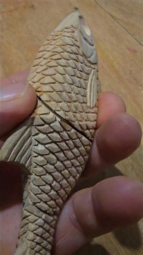 #carving #scales #wood #handmade #fishing #lure #alien_predator_lures