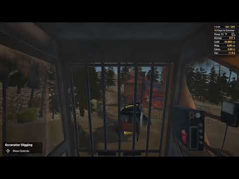 Gold mining simulator Orange Beast.