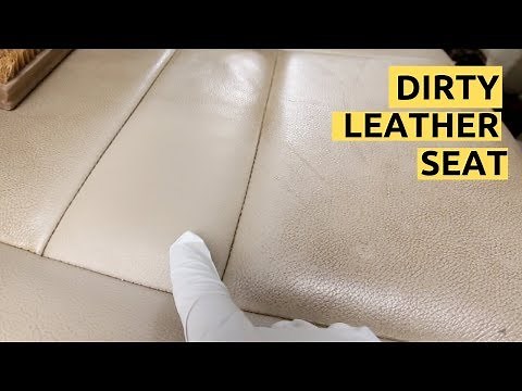 How To Clean ACTUAL Dirty Leather Car Seats
