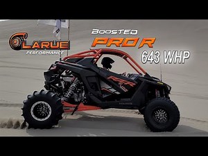 "The Dyno Queen" Polaris Pro R LaRue Turbo Kit putting down 643 WHP