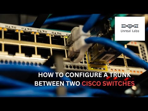 Configuring an 802.1q Trunk between two Cisco Switches