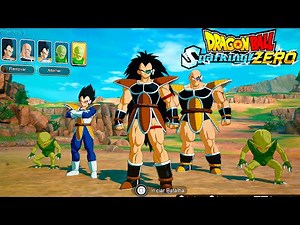JOGUEI COM A SAGA SAIYAJIN no ONLINE do Dragon Ball Sparking Zero (Raditz, Nappa, Vegeta e Saibamen)