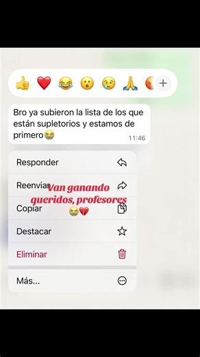 Van ganando queridos profesores😭💔 #supletorios #colegio #fyp #bachiller #viral