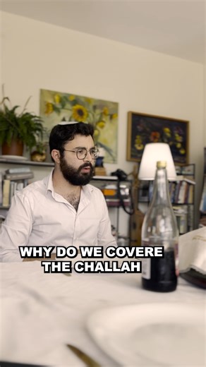 Why do we cover the challah on Shabbat? It’s not just to keep it fresh. It’s a ritual filled with meaning. Traditionally, we bless wine before bread. But in Jewish law, bread takes precedence. So, we “hide” the challah—almost like sparing its feelings—while we bless the wine first. It’s a small act of sensitivity that reminds us to carry that same thoughtfulness into how we treat people. But there’s more. The covered challah also recalls the manna in the desert—miraculous sustenance wrapped in d