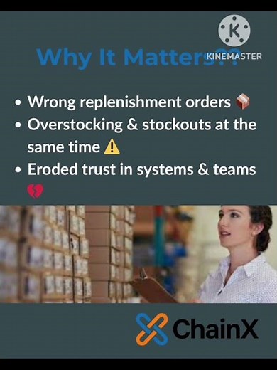 Why Inventory Records Are Always Wrong|ChainX|#shortfeed|#chainx