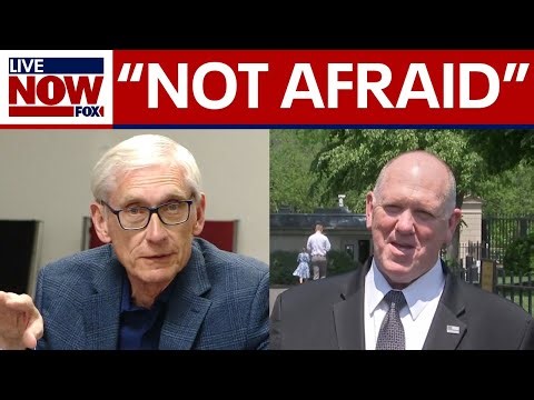 Wisconsin Gov. Evers tells Trump border czar Tom Homan he's "not afraid" over ICE guidance