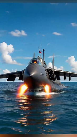 37M views · 328K reactions | Submarine will become a fighter jet in the future | World All Defense Power | Facebook