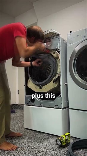From Gross to Like New! 🧼 Fixing Our Front Loading Washer 💡#DIY #HomeRepair #WashingMachine #Appli