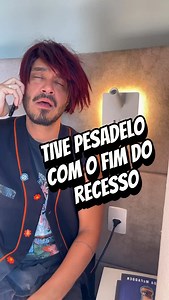 625K views · 36K reactions | Márcia do céu! Sonhei que não exista mais RECESSO, nem FÉRIAS! Socorro! Help me! E aí, você volta quando? | Diogo Almeida | Facebook