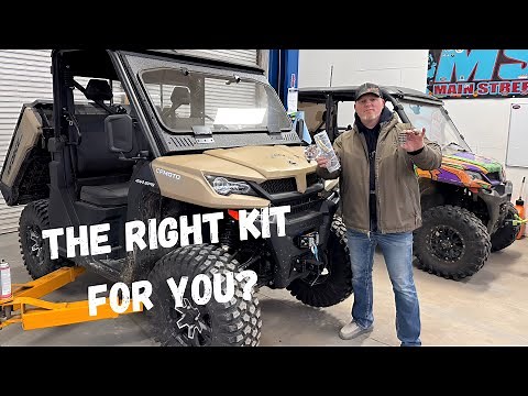 CFMOTO UFORCE 1000 Clutch Kit Install & Test Comparison Stage 1, 2, & 3