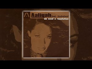 Aaliyah - We Need A Resolution (A capella) [Audio HQ] HD